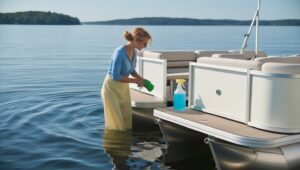 cleaning Pontoons With Vinegar